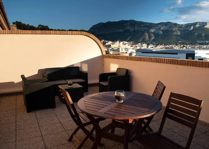 Апартаменты Atico Con Vistas Al Castillo Al Lado Del Mar Дения